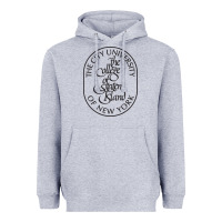 Heather Grey College Of Staten Island Heavyweight Hoodie - linhVisuals