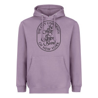 Lavender College Of Staten Island Heavyweight Hoodie - linhVisuals