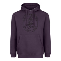 Plum College Of Staten Island Heavyweight Hoodie - linhVisuals