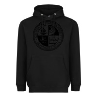 Black Csu Dominguez Hills Heavyweight Hoodie - linhVisuals