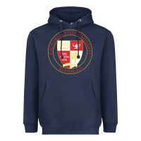 Navy Csu Stanislaus Heavyweight Hoodie - linhVisuals