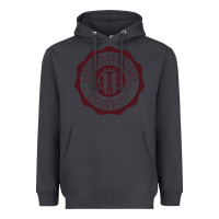 Smoke Eastern Kentucky University Heavyweight Hoodie - linhVisuals