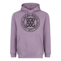 Lavender Eastern Virginia Medical School Heavyweight Hoodie - linhVisuals