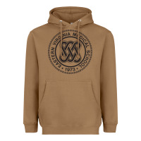 Toasted Coconut Eastern Virginia Medical School Heavyweight Hoodie - linhVisuals