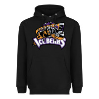 Black knoxville ice bears Heavyweight Hoodie - linhVisuals