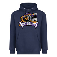 Navy knoxville ice bears Heavyweight Hoodie - linhVisuals