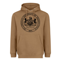 Toasted Coconut Millersville University Heavyweight Hoodie - linhVisuals