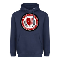 Navy Stony Brook University Heavyweight Hoodie - linhVisuals