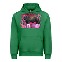 Emerald be mine black angus bull Urban Hoodie - RanaPortraitStore