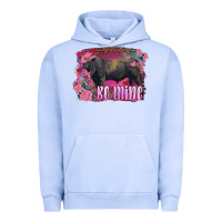 Pigment Grape Ice be mine black angus bull Urban Hoodie - RanaPortraitStore