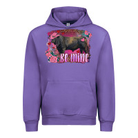Tulip be mine black angus bull Urban Hoodie - RanaPortraitStore