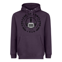 Plum Suny Cortland Heavyweight Hoodie - linhVisuals
