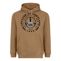 Toasted Coconut Suny Cortland Heavyweight Hoodie - linhVisuals