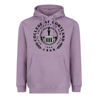Lavender Suny Cortland Heavyweight Hoodie - linhVisuals
