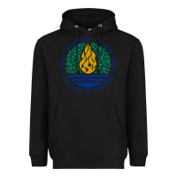 Black Suny Geneseo Heavyweight Hoodie - linhVisuals