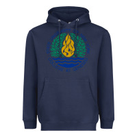 Navy Suny Geneseo Heavyweight Hoodie - linhVisuals