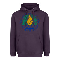 Plum Suny Geneseo Heavyweight Hoodie - linhVisuals