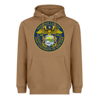 Toasted Coconut Suny Maritime Full Color Heavyweight Hoodie - linhVisuals