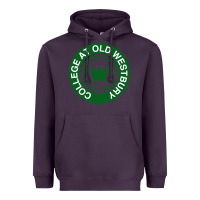 Plum Suny Old Westbury Heavyweight Hoodie - linhVisuals