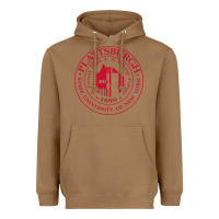 Toasted Coconut Suny Plattsburgh Heavyweight Hoodie - linhVisuals