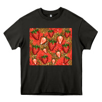 Asphalt strawberries Heavy Core Tee - Jasminsmagicworld
