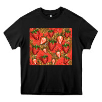 Black strawberries Heavy Core Tee - Jasminsmagicworld