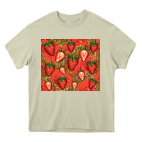 Mossy strawberries Heavy Core Tee - Jasminsmagicworld