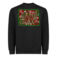 Black game day christmas Heavyweight Sweatshirt - AdoDesignShop