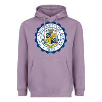Lavender University Of Akron Heavyweight Hoodie - linhVisuals