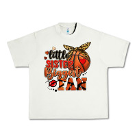 Pistachio little sister biggest fan basketball Urban Heavy Tee - FaDigitalArtStudio