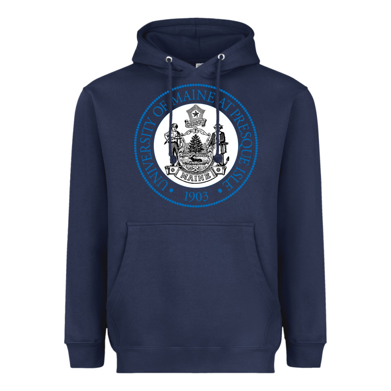 University Of Maine At Presque Isle Heavyweight Hoodie by linhVisuals | Teevron