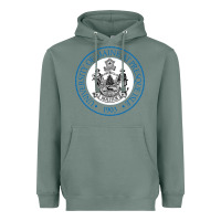 Sage University Of Maine At Presque Isle Heavyweight Hoodie - linhVisuals