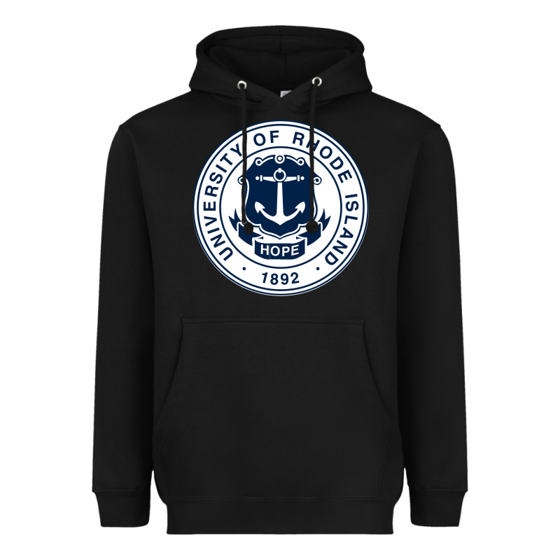 University Of Rhode Island Heavyweight Hoodie by linhVisuals | Teevron