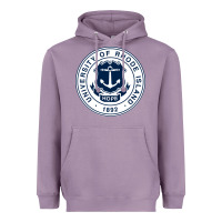 Lavender University Of Rhode Island Heavyweight Hoodie - linhVisuals