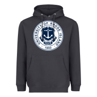Smoke University Of Rhode Island Heavyweight Hoodie - linhVisuals