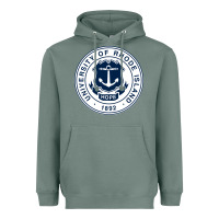 Sage University Of Rhode Island Heavyweight Hoodie - linhVisuals