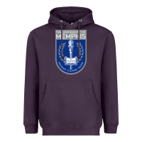 Plum University Of Memphis Heavyweight Hoodie - linhVisuals