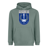 Sage University Of Memphis Heavyweight Hoodie - linhVisuals
