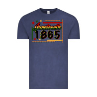 Vintage Denim Juneteenth 1865 Vintage Tee - FaDigitalArtStudio