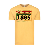 Vintage Mustard Juneteenth 1865 Vintage Tee - FaDigitalArtStudio