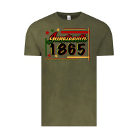 Vintage Olive Juneteenth 1865 Vintage Tee - FaDigitalArtStudio