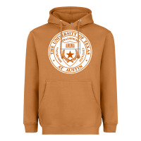 Meerkat University Of Texas At Austin Heavyweight Hoodie - linhVisuals