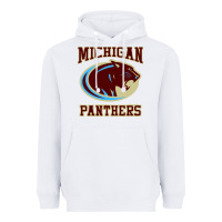 White The Panthers Heavyweight Hoodie - linhVisuals