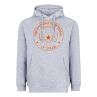 Heather Grey University Of Texas At Tyler Heavyweight Hoodie - linhVisuals