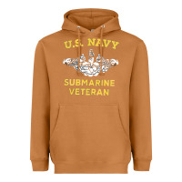 Meerkat submarine veteran tshirt Heavyweight Hoodie - linhVisuals