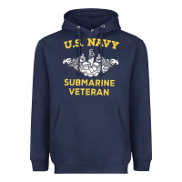 Navy submarine veteran tshirt Heavyweight Hoodie - linhVisuals