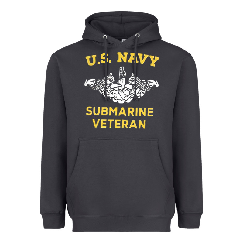 Submarine Veteran Tshirt Heavyweight Hoodie by linhVisuals | Teevron