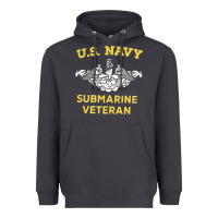 Smoke submarine veteran tshirt Heavyweight Hoodie - linhVisuals
