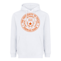 White Ut Permian Basin Heavyweight Hoodie - linhVisuals