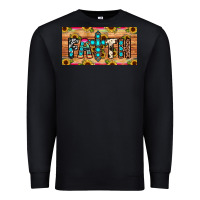 Black faith license plate Premium Sweatshirt - JahusDesignShop